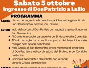 programma 5 ottobre don Patrizio