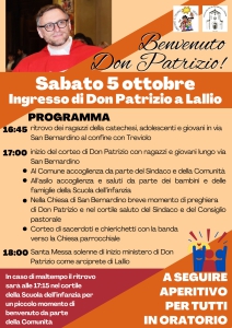 programma 5 ottobre don Patrizio